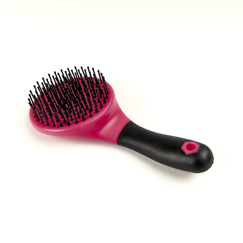 EZI-GROOM Grip Mane and Tail Brush in Pink-1